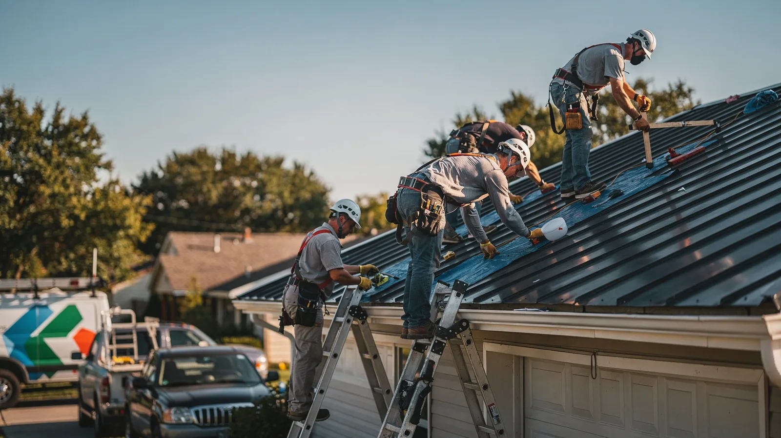 Metal Roof Installation in Breckenridge, MI near me